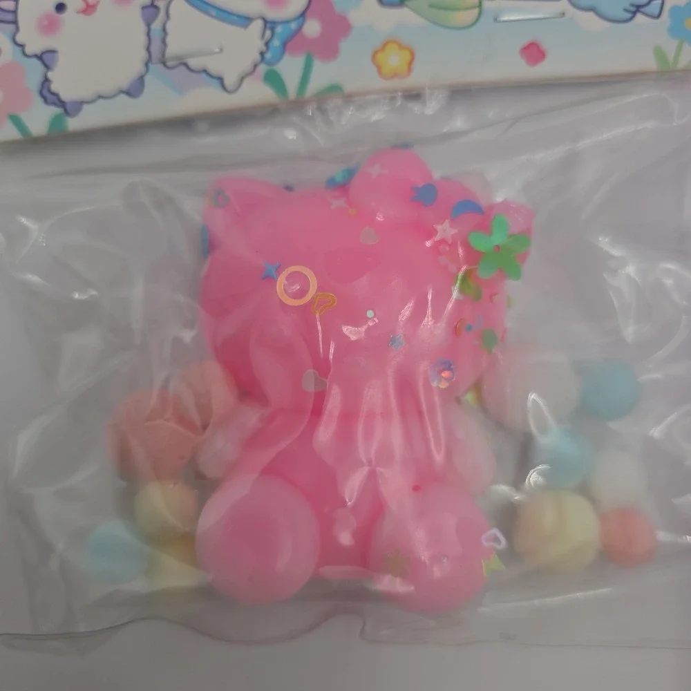 NEW! Sanrio Hello Kitty Stationery Set - Pencil Case, Mystery Pens+Bonus Squishy